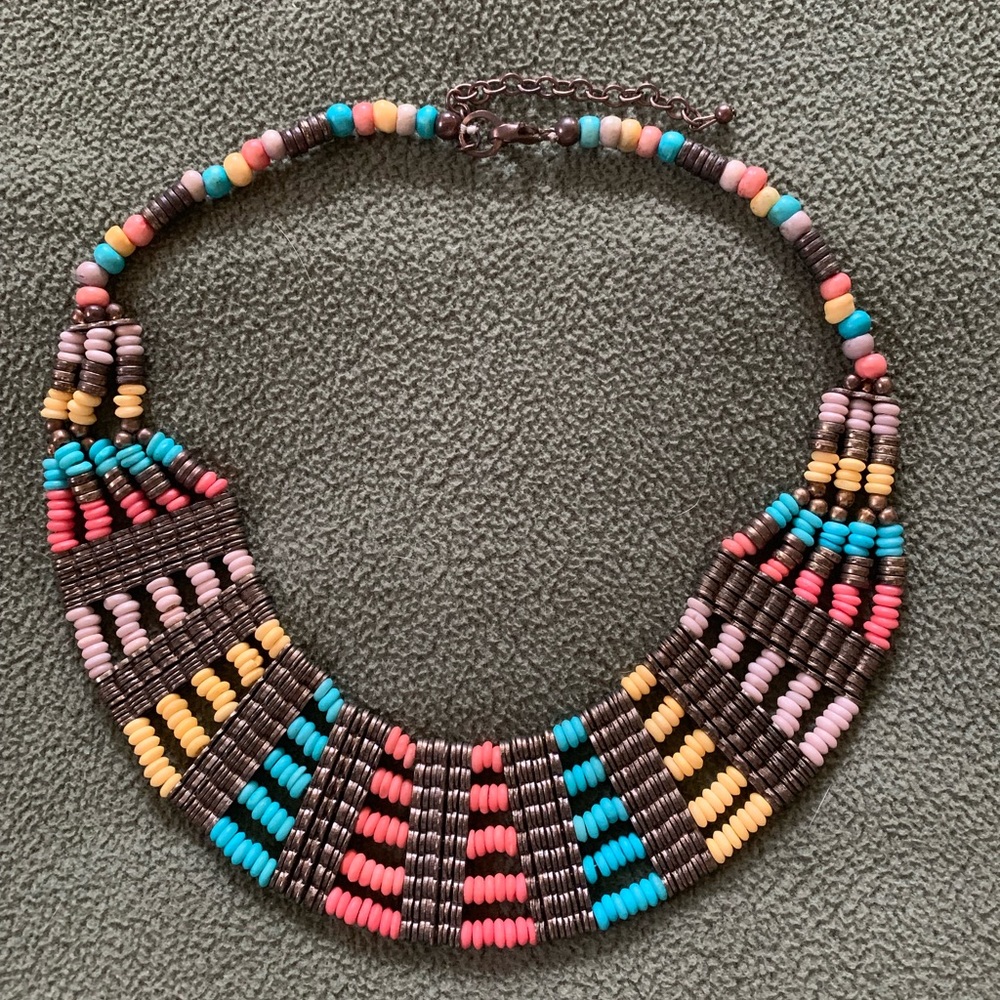 Gorgeous tribal style necklace